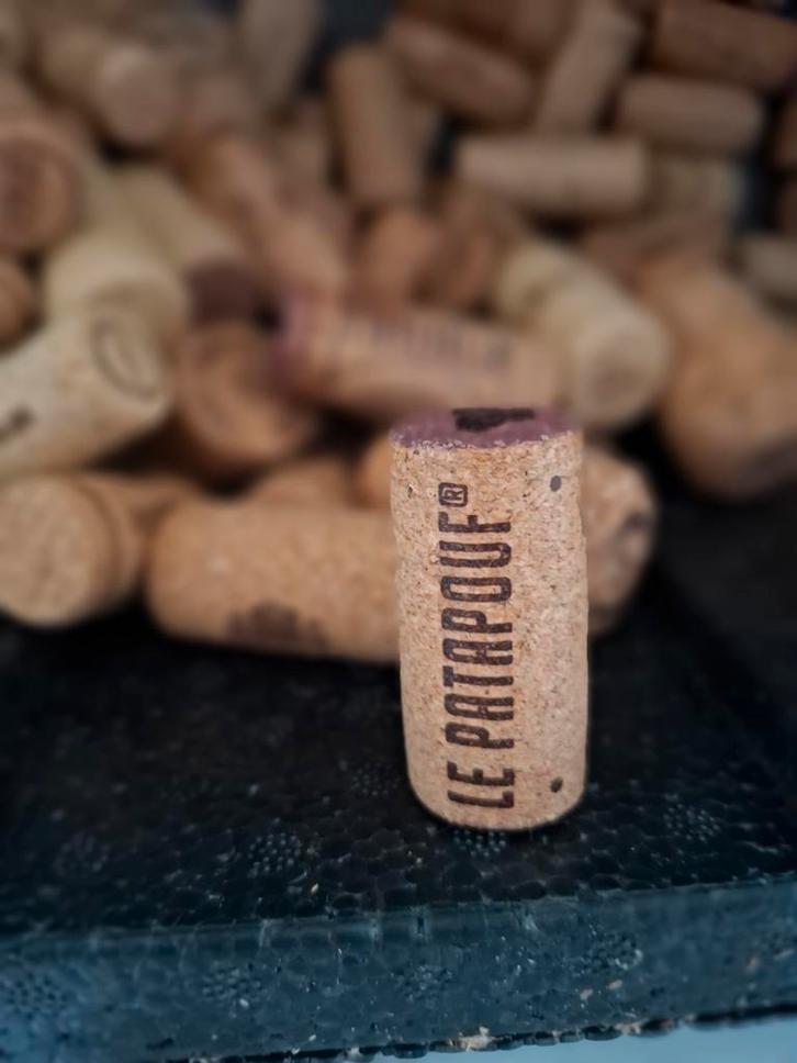 500 Wijn & Champagne Kurken - Ideaal voor Knutselen!, Hobby en Vrije tijd, Knutselen, Gebruikt, Materiaal, Ophalen of Verzenden