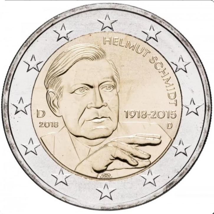 Euromunten, Postzegels en Munten, Munten | Europa | Euromunten, Losse munt, 2 euro, Duitsland, Ophalen of Verzenden