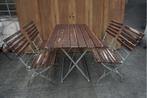 Inklapbare tuintafel met tuinstoelen bistro tafel stoelen