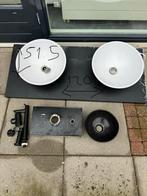 Wasbak, Zo goed als nieuw, Minder dan 100 cm, Wasbak of Wastafel, 25 tot 50 cm