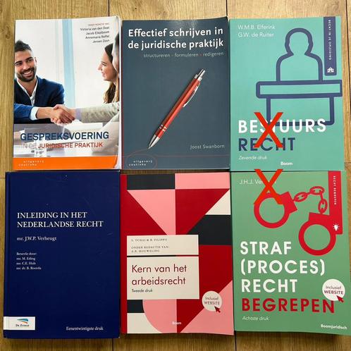 HBO Rechten HVA pakket eerste jaar, Boeken, Studieboeken en Cursussen, Zo goed als nieuw, HBO, Alpha, Ophalen of Verzenden