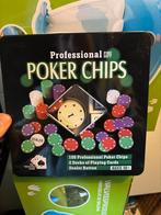 Nieuwe Poker Chip Set - Compleet met Kaarten!, Een of twee spelers, Ophalen of Verzenden, Nieuw