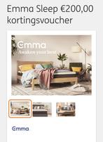 Emma Sleep, 200 euro kortingsvoucher, Tickets en Kaartjes, Kortingen en Cadeaubonnen