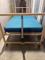 Elektrische bed, Ophalen, Eenpersoons, 80 cm, Crème