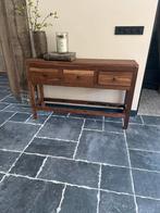 Sidetable landelijk, Huis en Inrichting, Ophalen, 100 tot 150 cm, Zo goed als nieuw, 25 tot 50 cm