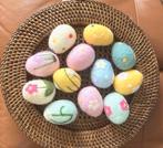 * 2 x 12 nw VILTEN PAASeieren pastel gebloemd ea PAASDECO, Hobby en Vrije tijd, Vilt, Ophalen of Verzenden, Nieuw, Figuurtje(s)