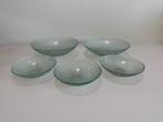 Set van 5 op Pavel Pánek geinspireerde Bubbel schalen, Schaal, Rond, Ophalen of Verzenden, Glas