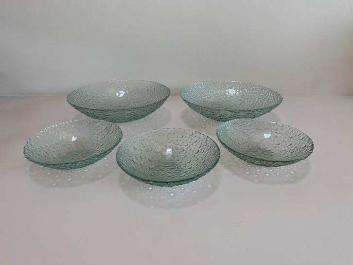 Set van 5 op Pavel Pánek geinspireerde Bubbel schalen, Huis en Inrichting, Woonaccessoires | Schalen en Manden, Zo goed als nieuw