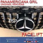 W205 C63 AMG Facelift Panamericana Gril Origineel Mercedes C, Gebruikt, -, Ophalen of Verzenden, -