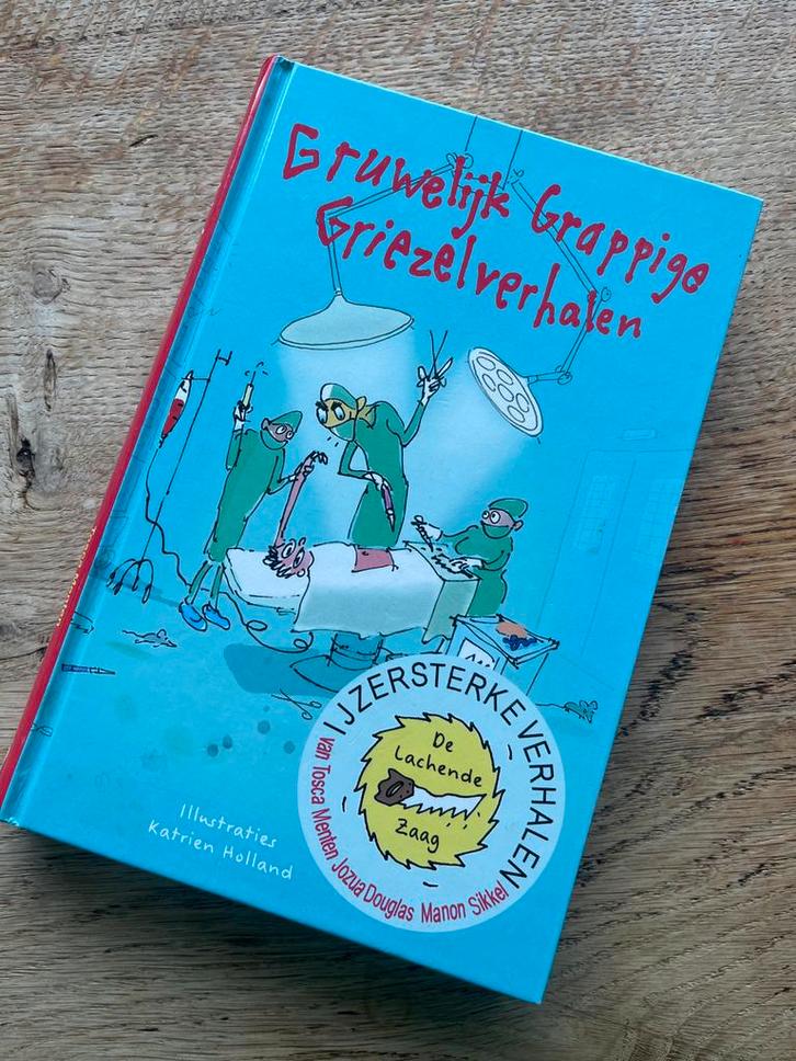 Gruwelijk Grappige Griezelverhalen - Jeugdboek, Boeken, Kinderboeken | Jeugd | onder 10 jaar, Zo goed als nieuw, Fictie algemeen