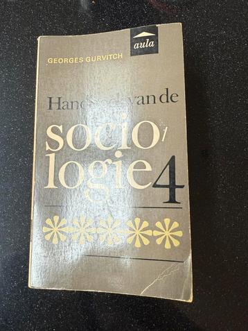 Handboek van de sociologie- Georges Gurvitch beschikbaar voor biedingen
