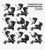 Tandem duowagen /ding amigo black/silver /twee draagzak, Ophalen, Zo goed als nieuw, Kinderwagen of Buggy