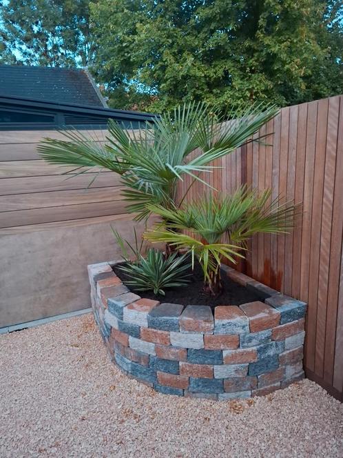 Stapelblokken Redsun combi wall / pilestone kilimanjaro, Tuin en Terras, Tegels en Klinkers, Nieuw, Overige typen, Beton, 10 m² of meer