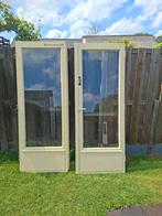 Nog nette Tuin deuren / open slaande deuren, Ophalen, Zo goed als nieuw, Hout, 75 tot 150 cm