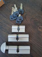 Cilindersloten, Ophalen of Verzenden, Zo goed als nieuw, Rvs, Slot