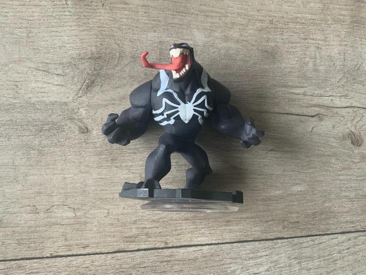 Disney Infinity Figuurtje - Spiderman - Venom, Spelcomputers en Games, Games | Nintendo Wii, Zo goed als nieuw, Avontuur en Actie