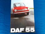 Folder Daf 55 modeljaar 1969 English sales brochure series 1, Overige merken, Ophalen of Verzenden, Zo goed als nieuw, Daf variomatic