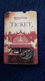 Parkeerkaart Efteling geldig tot 31 december 2025., Tickets en Kaartjes, Drie personen of meer, Ticket of Toegangskaart