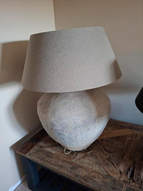 Mooie kruiklampen 2 stuks, Huis en Inrichting, Lampen | Lampenkappen, Zo goed als nieuw, 50 cm of meer, Rechthoekig, Ophalen