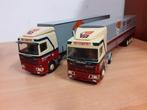 Daf 95 en Daf Xf van Maanen  lioncar 1:50, Hobby en Vrije tijd, Modelauto's | 1:50, Ophalen of Verzenden, Zo goed als nieuw, Bus of Vrachtwagen