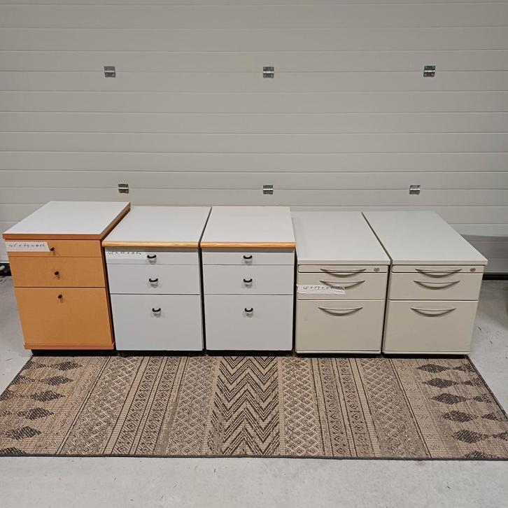 Nog 4 beschikbaar!! 4 x gebruikte ladekasten ladeblokken, Huis en Inrichting, Kasten | Ladekasten, Gebruikt, Minder dan 100 cm