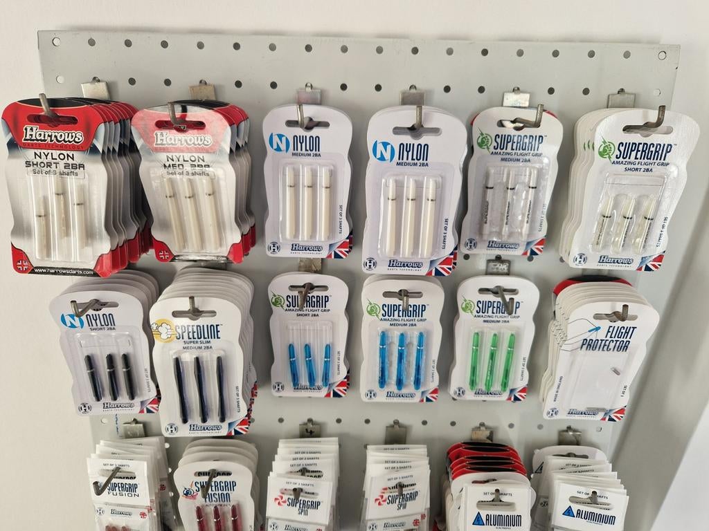 Diverse Dart Shafts: Harrows, Bulls, Unicorn, Sport en Fitness, Darts, Ophalen of Verzenden, Gebruikt, Shafts