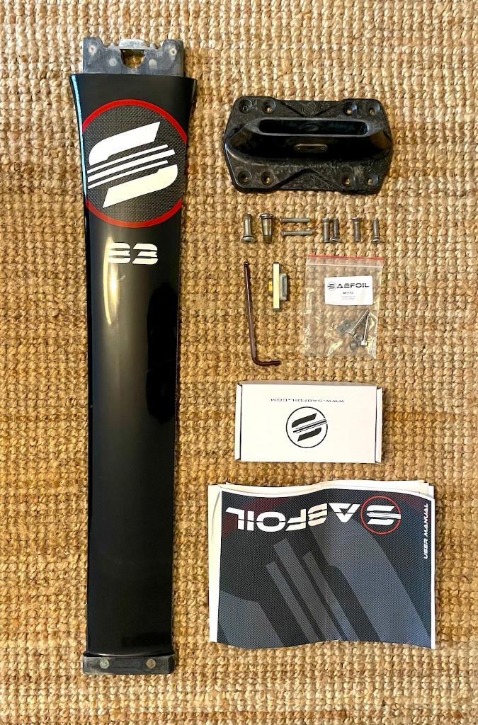 Sabfoil Razor PRO diverse maten, mast, fuselage, stabs, Watersport en Boten, Wingsurfen, Gebruikt, Wingsurf-hydrofoil, Ophalen of Verzenden