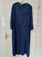 Hijab abiye, Ophalen, Galajurk, Blauw, Maat 46/48 (XL) of groter