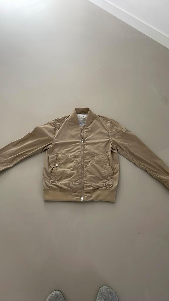 WOOLRICH Tussenjasje Beige, Kleding | Heren, Jassen | Zomer, Zo goed als nieuw, Beige, Ophalen of Verzenden