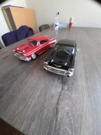2 x Chevrolet Bell air, Hobby en Vrije tijd, Modelauto's | 1:18, Ophalen of Verzenden, Gebruikt, Auto, Overige merken