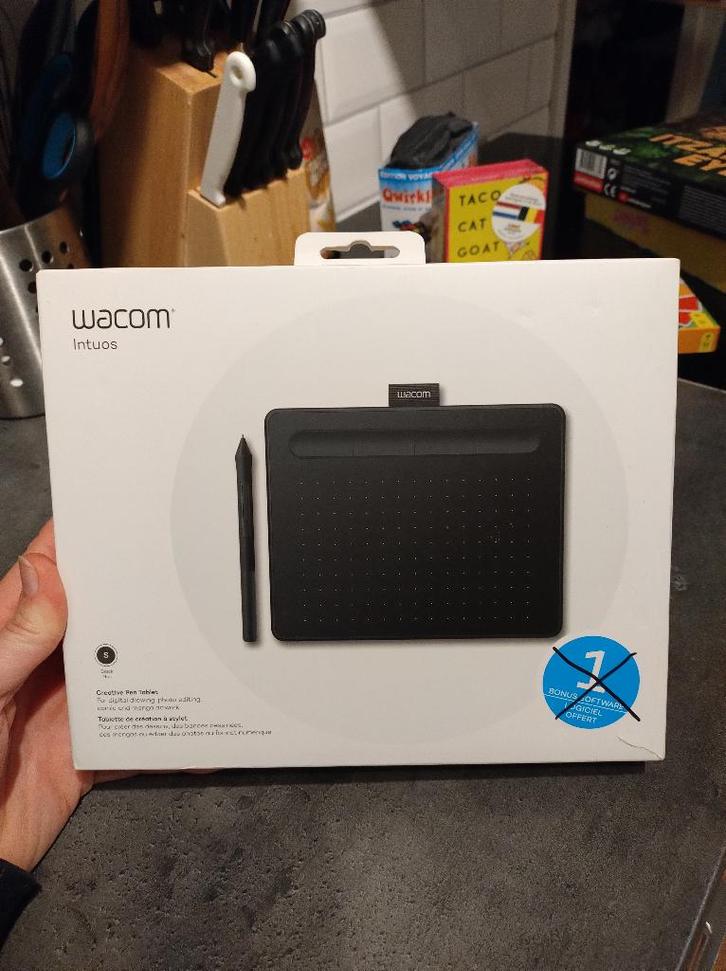 Wacom Intuos maat S, Computers en Software, Tekentablets, Gebruikt, Bedraad, Ophalen of Verzenden