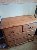 Ladekast   commode en ophangkastje en ledikantje, Ophalen, Zo goed als nieuw, 3 of 4 laden, Minder dan 100 cm