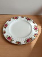Engelse serveer bord schaal met bloem motief diameter 29 cm, Antiek en Kunst, Ophalen of Verzenden