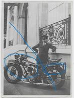 Peugeot 103 motor moto foto, Foto, Ophalen of Verzenden, Zo goed als nieuw, Voor 1940