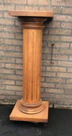 Houten zuil / sokkel, Ophalen, Gebruikt