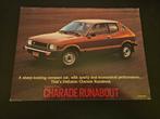 Leaflet Daihatsu Charade Runabout, Ophalen of Verzenden, Zo goed als nieuw, Overige merken