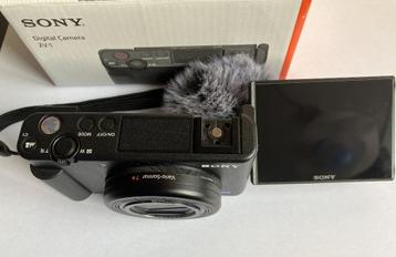 Sony ZV1 ZV-1 Vlog camera 4K 1" sensor + accessoires beschikbaar voor biedingen