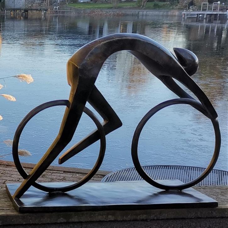 Maxi Wielrenner in brons - Mont Ventoux - brons, Sport en Fitness, Wielrennen