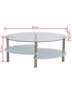 Salontafel fida xl, Ophalen, Gebruikt, 50 tot 100 cm, 50 tot 100 cm