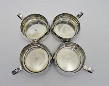 Keltum 4x dessertschaaltje/papkom/flessenbak/onderzetter beschikbaar voor biedingen