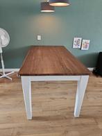 Landelijke eettafel 180cm lang, Ophalen, Gebruikt, 50 tot 100 cm, Vijf personen of meer