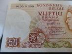 50 frank biljet België ongebruikt Mint ️‍ 👀🕵️‍👌, Postzegels en Munten, Bankbiljetten | België, Los biljet, Ophalen of Verzenden