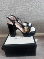 Gucci hakken sandalen maat 39, Kleding | Dames, Schoenen, Ophalen of Verzenden, Zo goed als nieuw, Zwart, Sandalen of Muiltjes