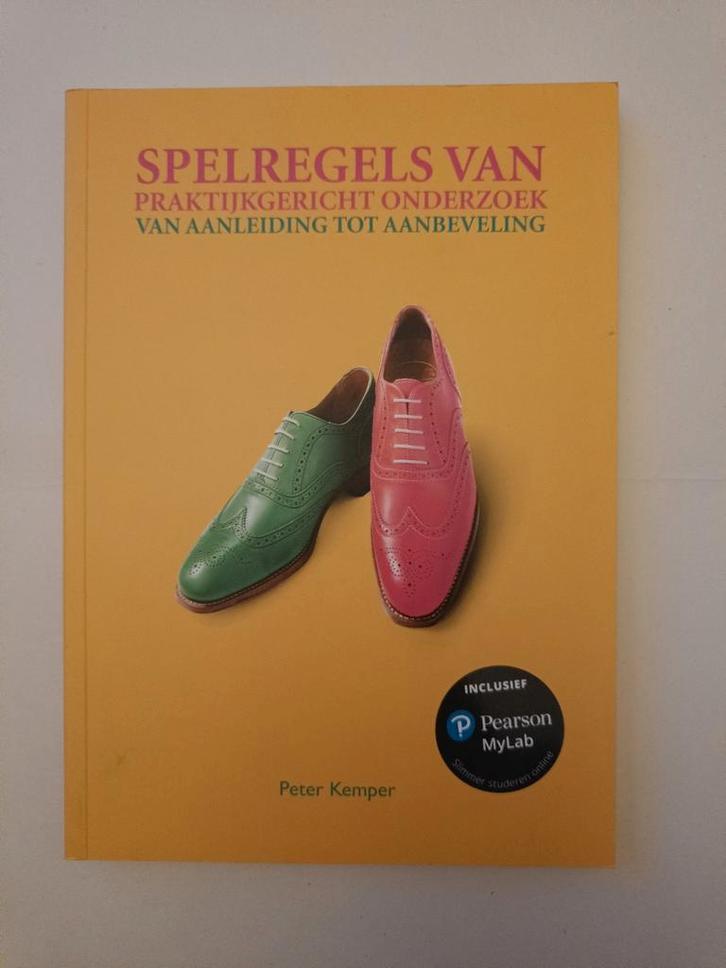 Spelregels van praktijkgericht onderzoek - Peter Kemper, Boeken, Studieboeken en Cursussen, Zo goed als nieuw, Overige niveaus