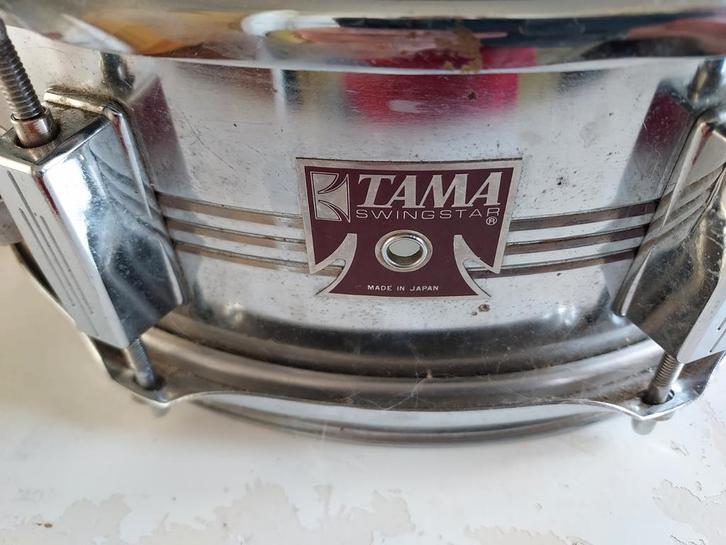 Tama Swingstar Red badge (80s), 14x5, Muziek en Instrumenten, Drumstellen en Slagwerk, Gebruikt, Tama, Ophalen of Verzenden