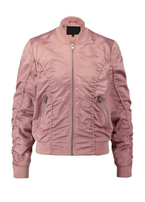 Nieuwe Dames Bomberjack - Roze - Maat XL, Kleding | Dames, Jassen | Zomer, Nieuw, Maat 46/48 (XL) of groter, Roze, Verzenden