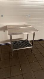 Korte rvs afvoer tafel voor vaatwasser, Witgoed en Apparatuur, Vaatwasmachines, Ophalen of Verzenden