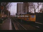 h252: dia van HTM PCC tram 2120, Monstersestraat, '80s, Verzamelen, Ophalen of Verzenden, Gebruikt, Tram