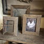 Houten Driftwood Fotolijsten, Ophalen, Minder dan 50 cm, Nieuw, Minder dan 50 cm