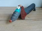 Teckel spaarpot  aardewerk., Verzamelen, Spaarpotten, Ophalen of Verzenden, Zo goed als nieuw, Steen, Aardewerk of Keramiek, Dier